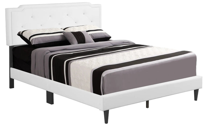 Button Tufted Bed Charming For Cozy Spaces by Unique Piece Furniture