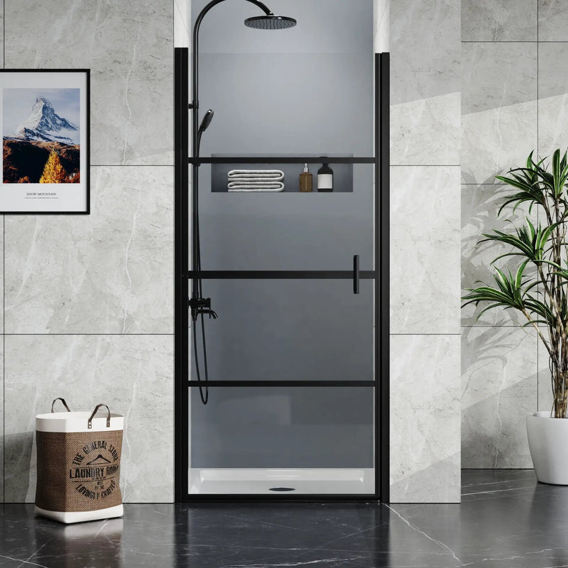 Goodyo - Centered Drain Shower With 3-Side Tile Flanges - White by HouseOfZazla