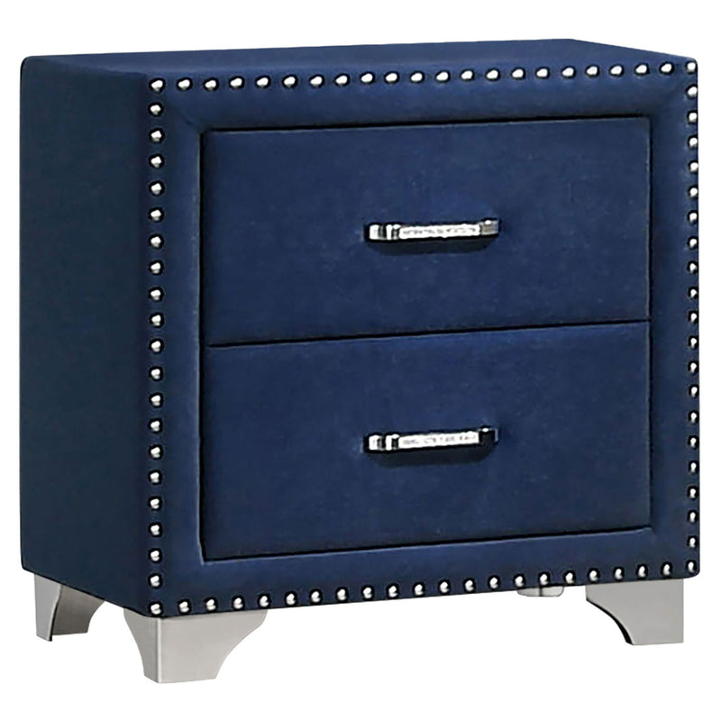 Melody 5-piece Eastern King Bedroom Set Pacific Blue by Unique Piece Furniture
