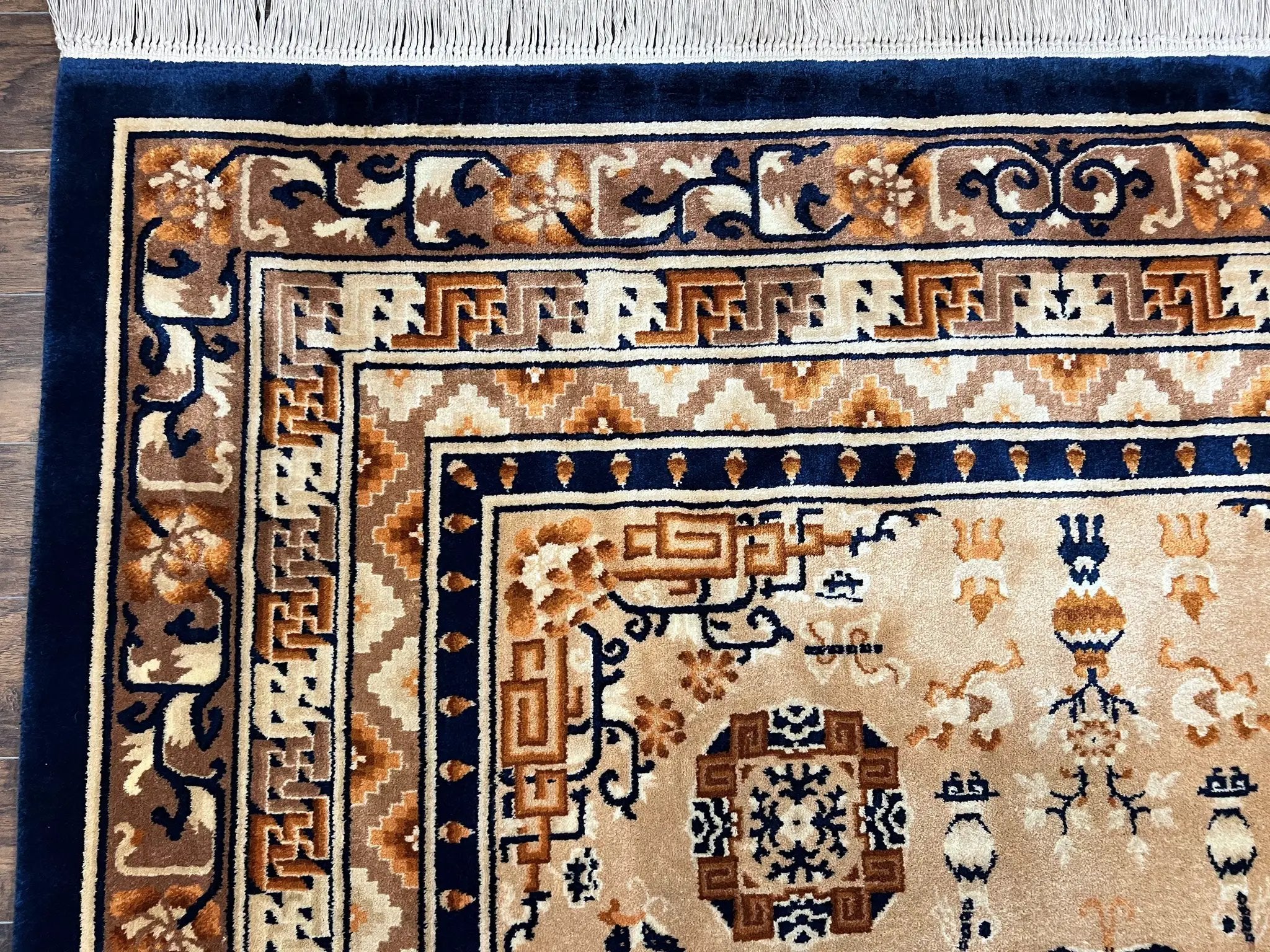 Karastan Rug 8.8 x 12, Cathay Medallion #727, Wool Karastan Carpet, Original Collection 700 Series, Discontinued, Vintage Karastan Area Rug by Jewel Rugs