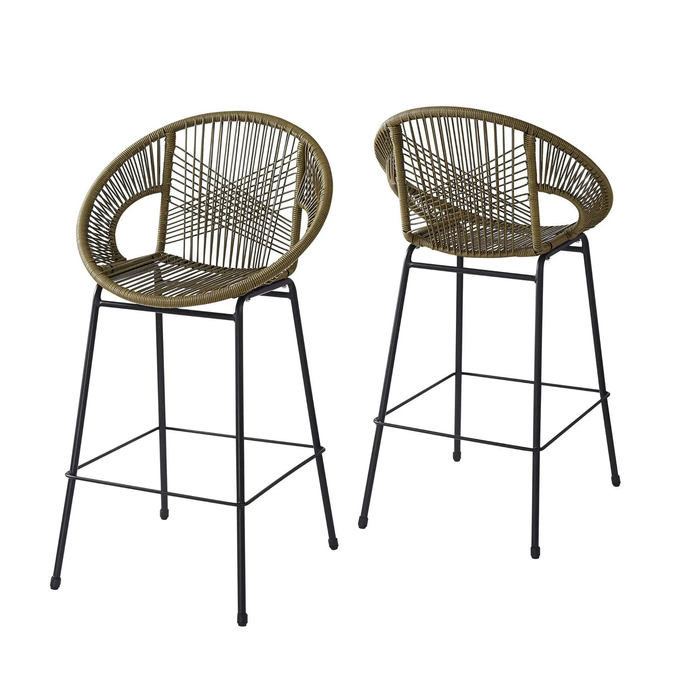 Ferrara Outdoor Patio Barstool (Set of 2) by HouseOfZazla