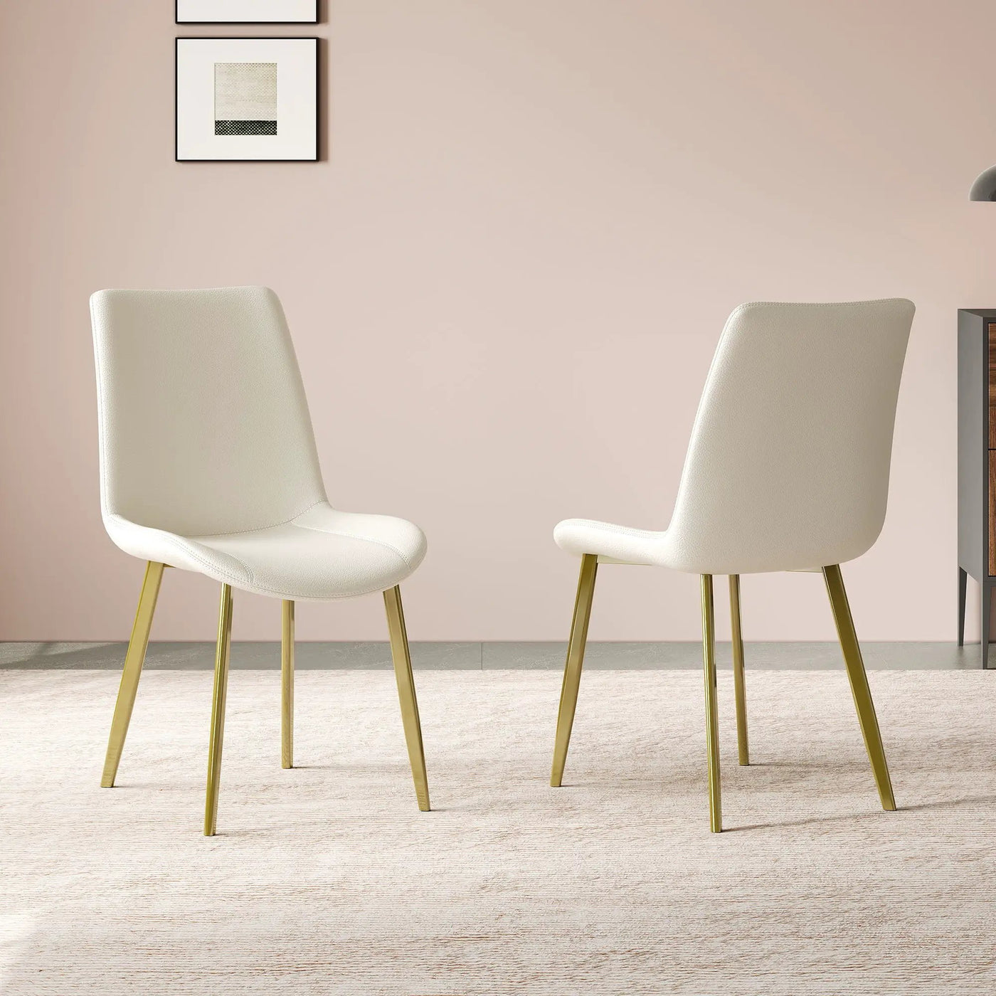 Modern Dining Chairs Ergonomic Design For Kitchen (Set of 4) by Unique Piece Furniture