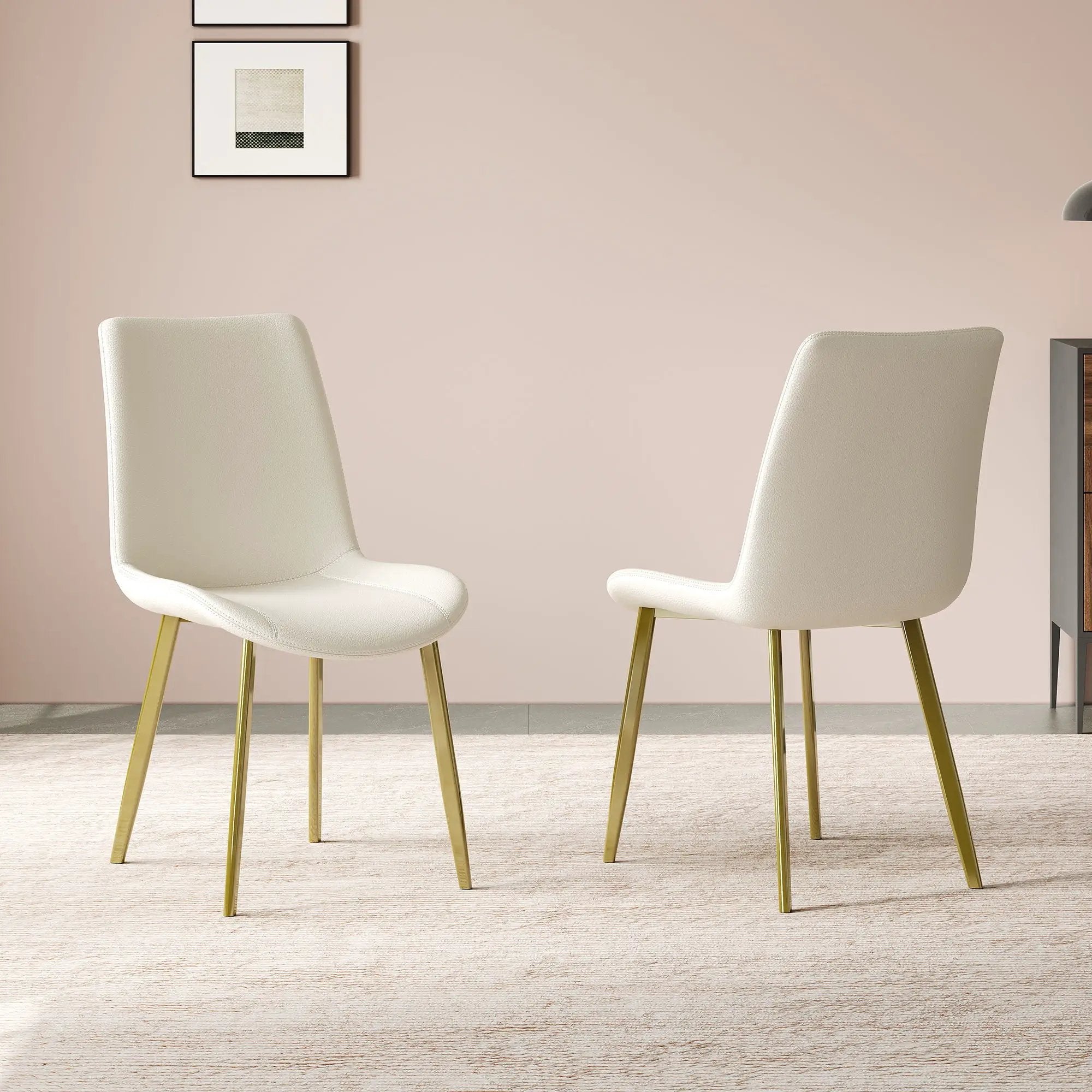 Modern Dining Chairs Ergonomic Design For Kitchen (Set of 4) by Unique Piece Furniture