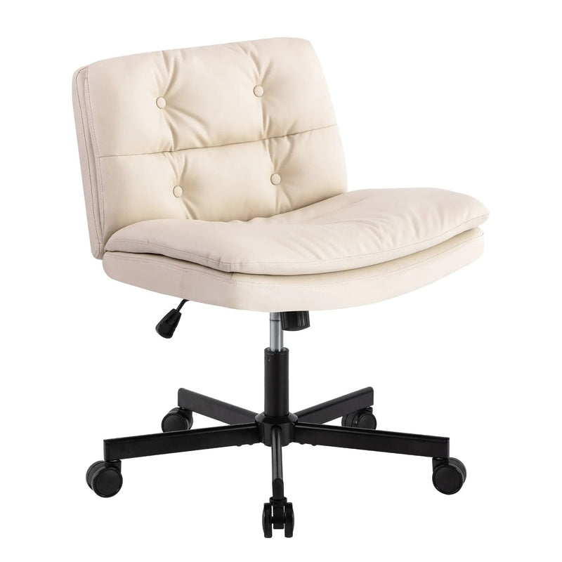 Upgrade! Larger Size 360° Swivel Home Office Desk Chair with Wheels by HouseOfZazla