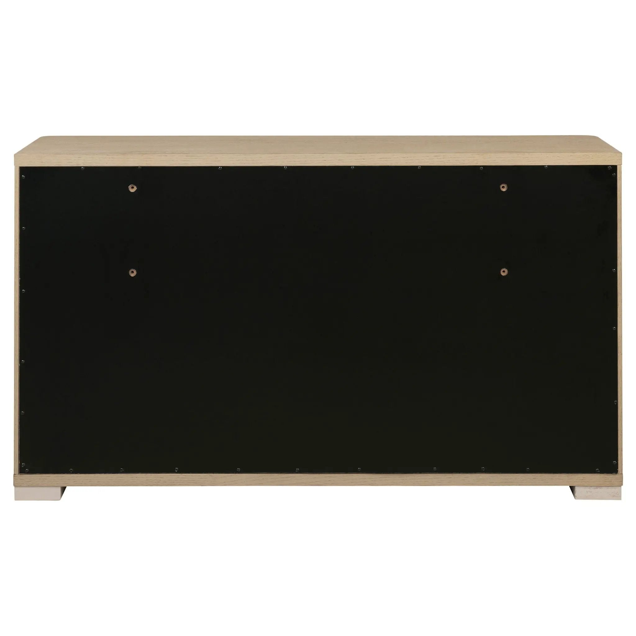 Mirador - 6 Drawer Bedroom Dresser - Natural by HouseOfZazla