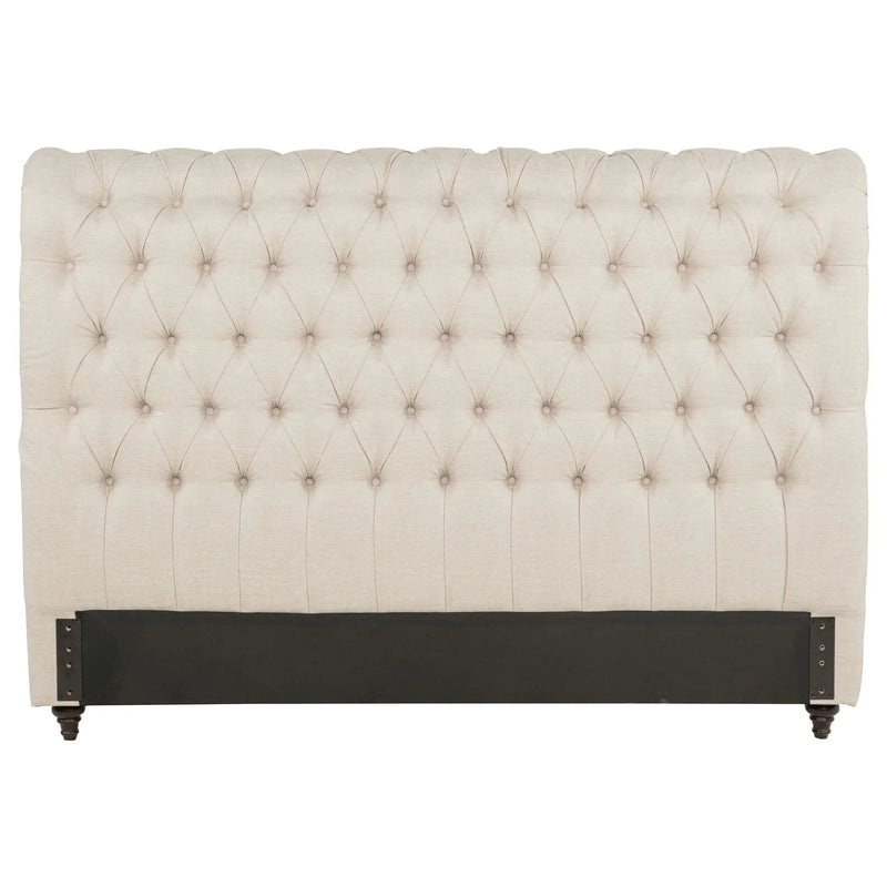 Devon 57-inch Upholstered Queen Headboard Beige by Unique Piece Furniture