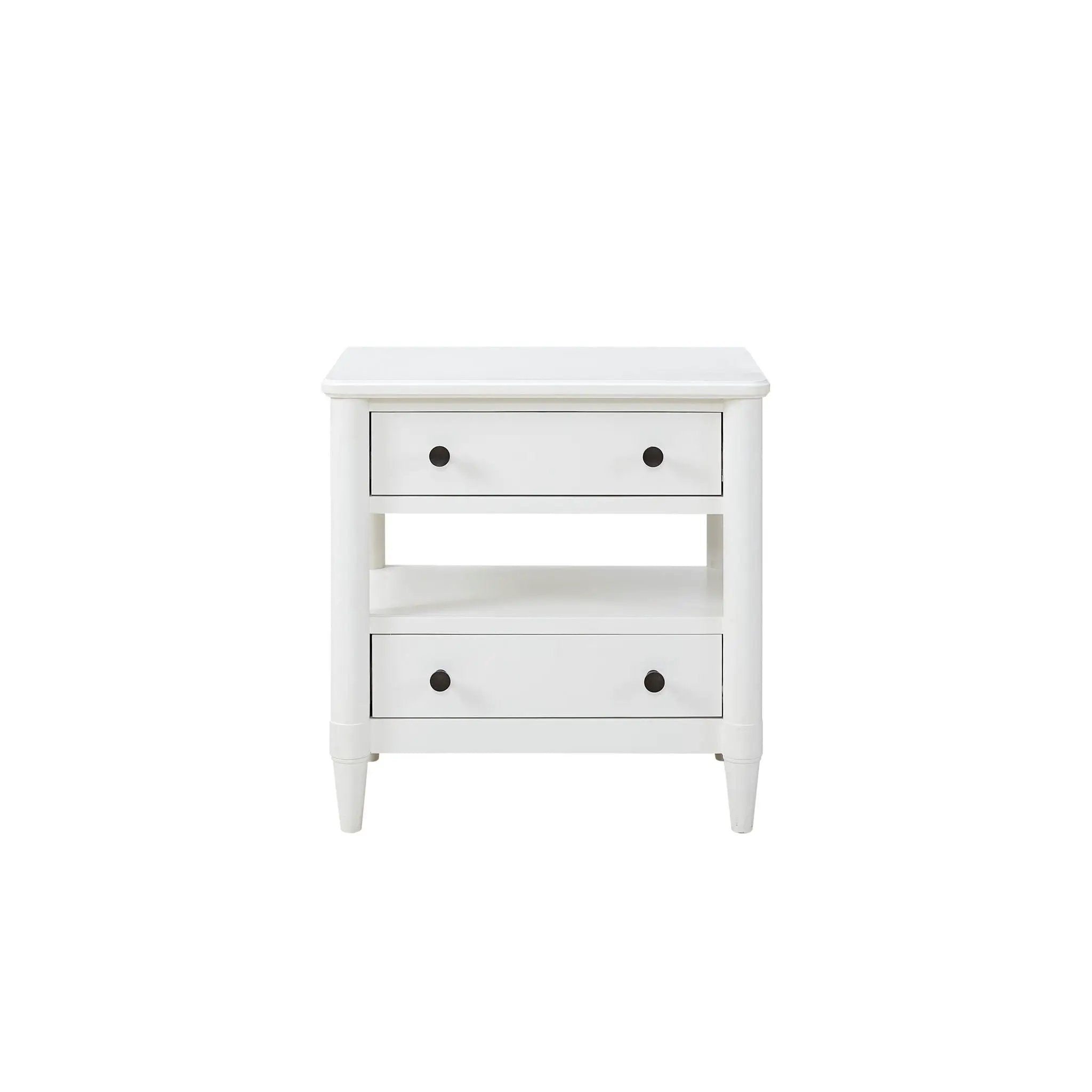 Open Nightstand With 2 Drawers by HouseOfZazla