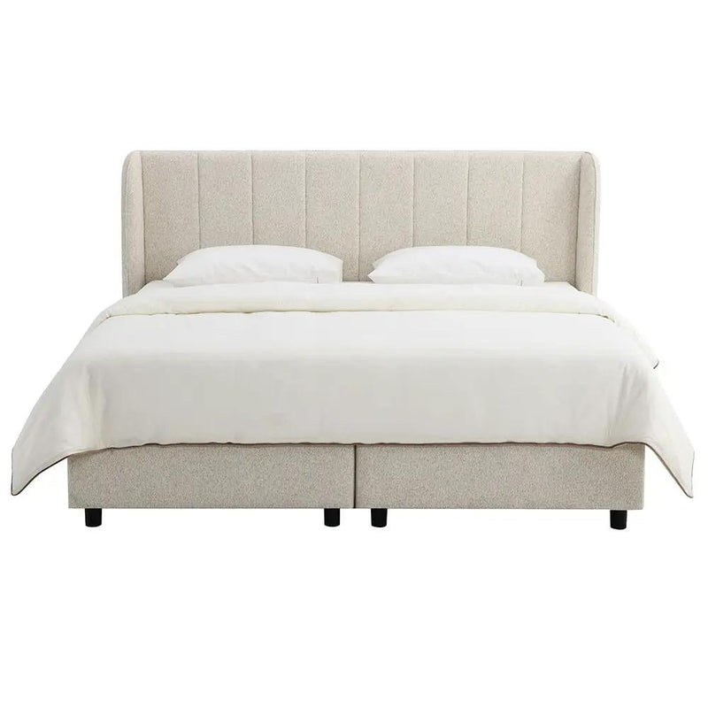 Adonia - Queen Bed With Storage - Beige by Unique Piece Furniture