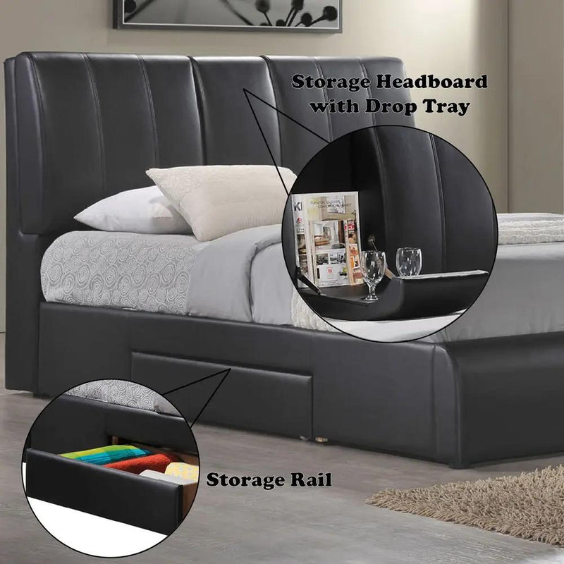 Kofi - Bed w/Storage by Unique Piece Furniture