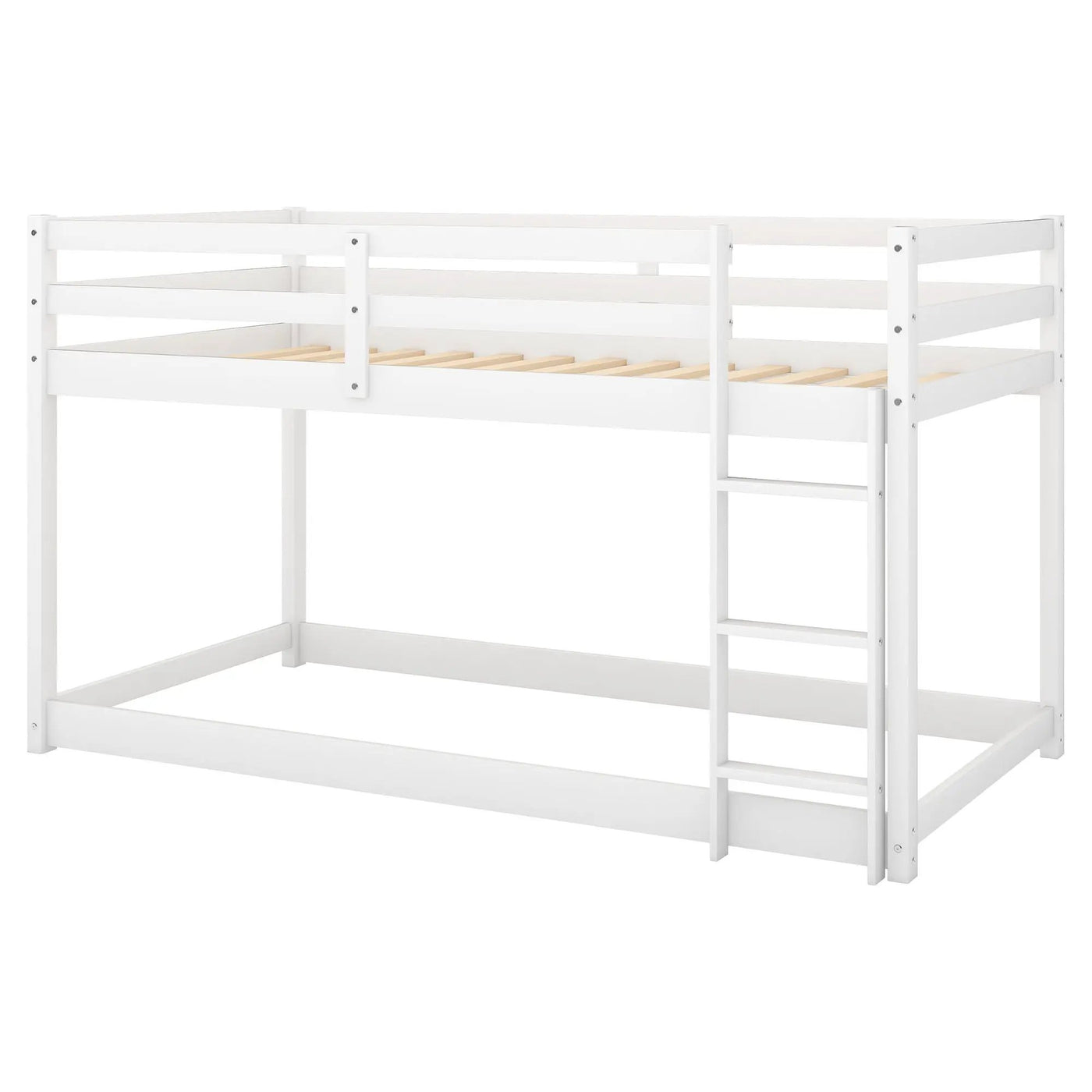 Floor Bunk Bed With Ladder by HouseOfZazla