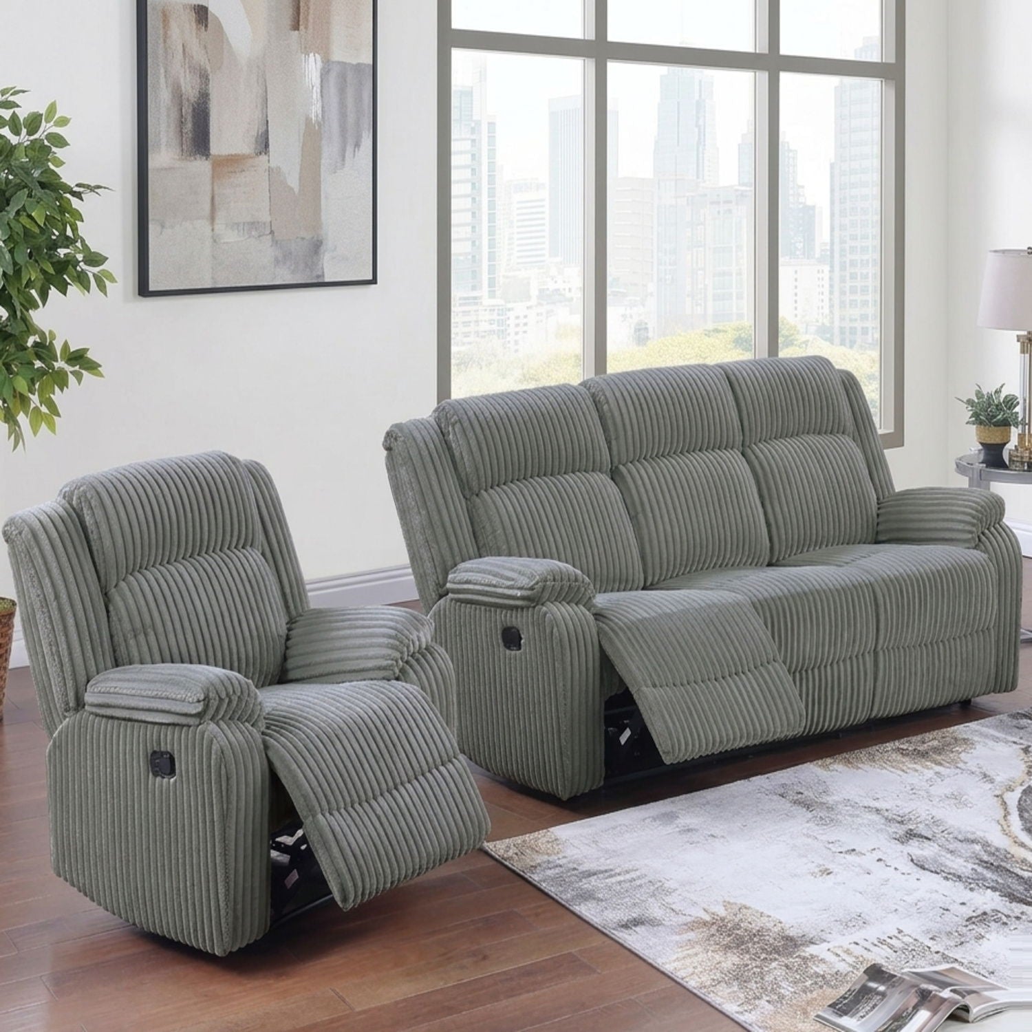 Modern Motion Sofa Set by HouseOfZazla