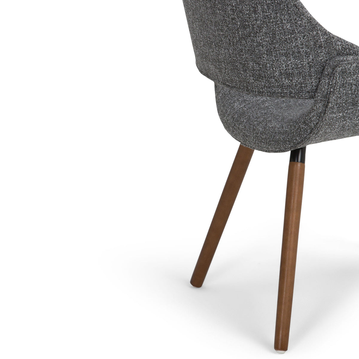 Upholstered Bentwood Dining Chair with Curved Padded Seat - Multiple Colors, photo 27 of 32