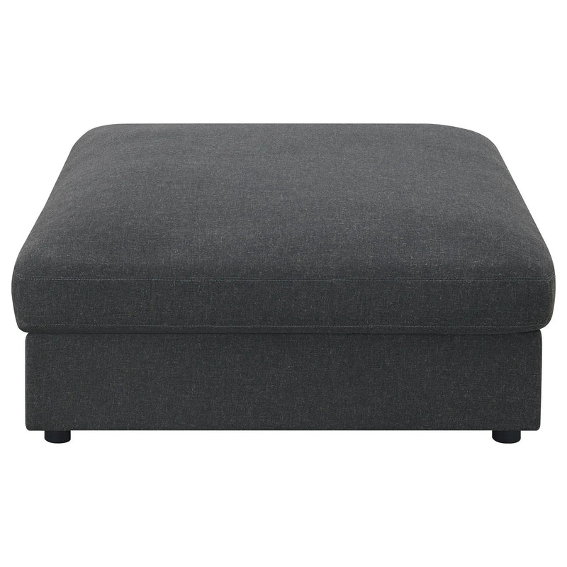 Duncan - Square Upholstered Ottoman by HouseOfZazla
