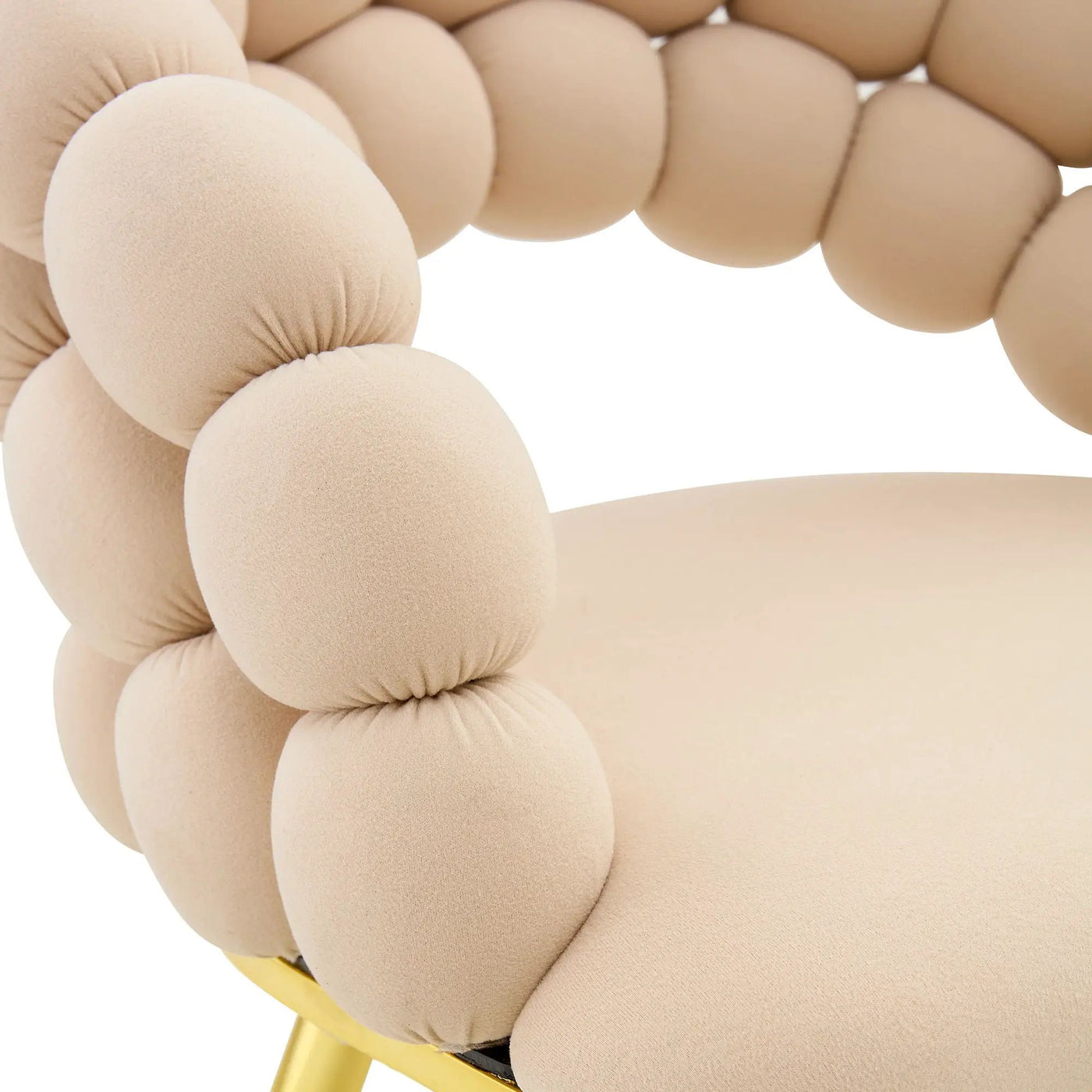 Puffy Bubble, Ball Chain Chairs For Dining Room (Set of 2) by HouseOfZazla