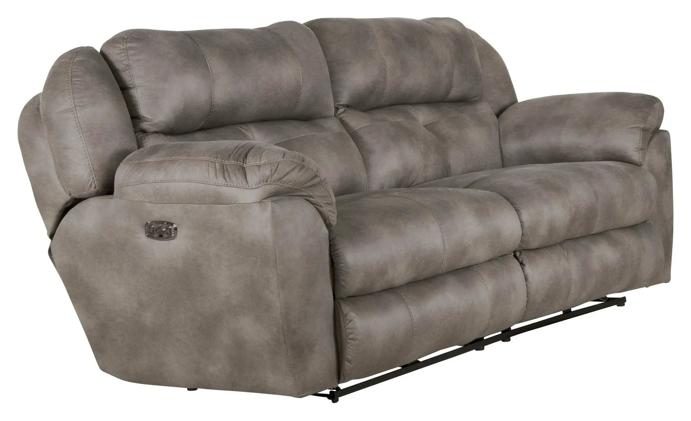 Ferrington - Power Lay Flat Reclining Sofa with Power Adjustable Headrest & Lumbar by Unique Piece Furniture