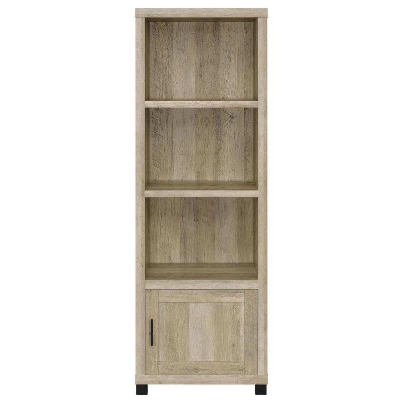 Sachin 3-piece 79-inch TV Entertainment Center Antique Pine by Unique Piece Furniture