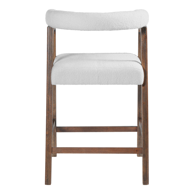 26'' Seat Height Bar Stools with Back - Set of 2 by HouseOfZazla