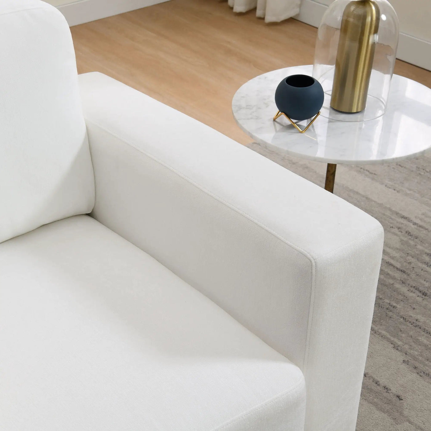 Oversized Accent Chair With Widen Arm For Living Room by HouseOfZazla