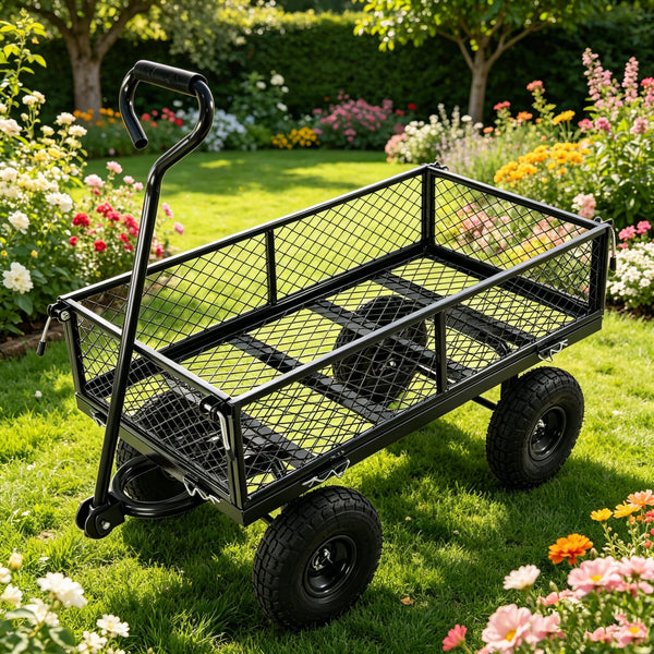 Wagon Cart Garden Cart Trucks Make It Easier to Transport Firewood