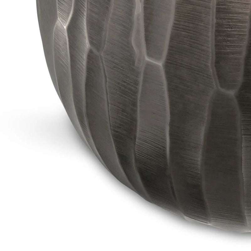 Nellie - Cast Aluminum Side Table - Black by Unique Piece Furniture