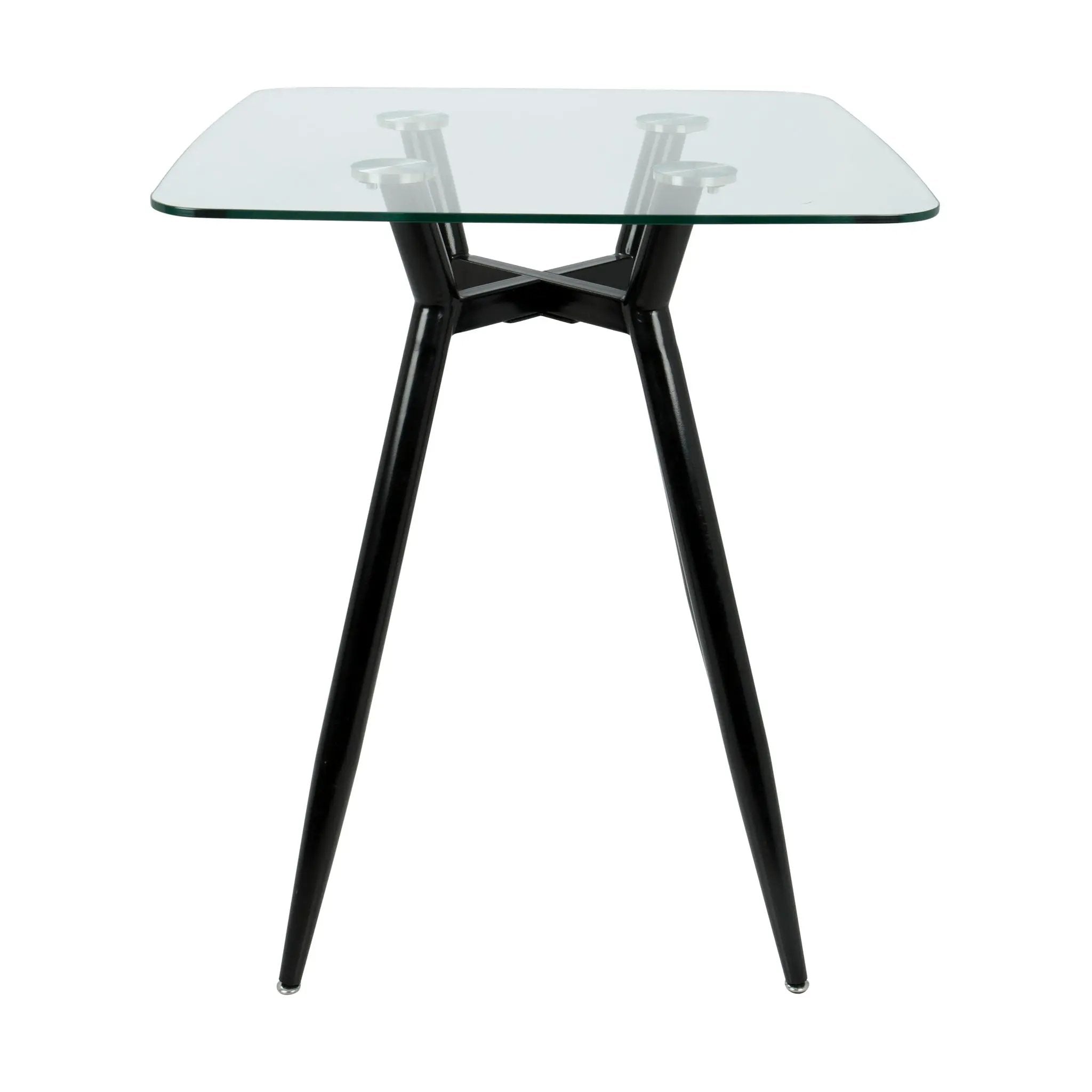 Clara - Mid Century Modern Square Table by HouseOfZazla