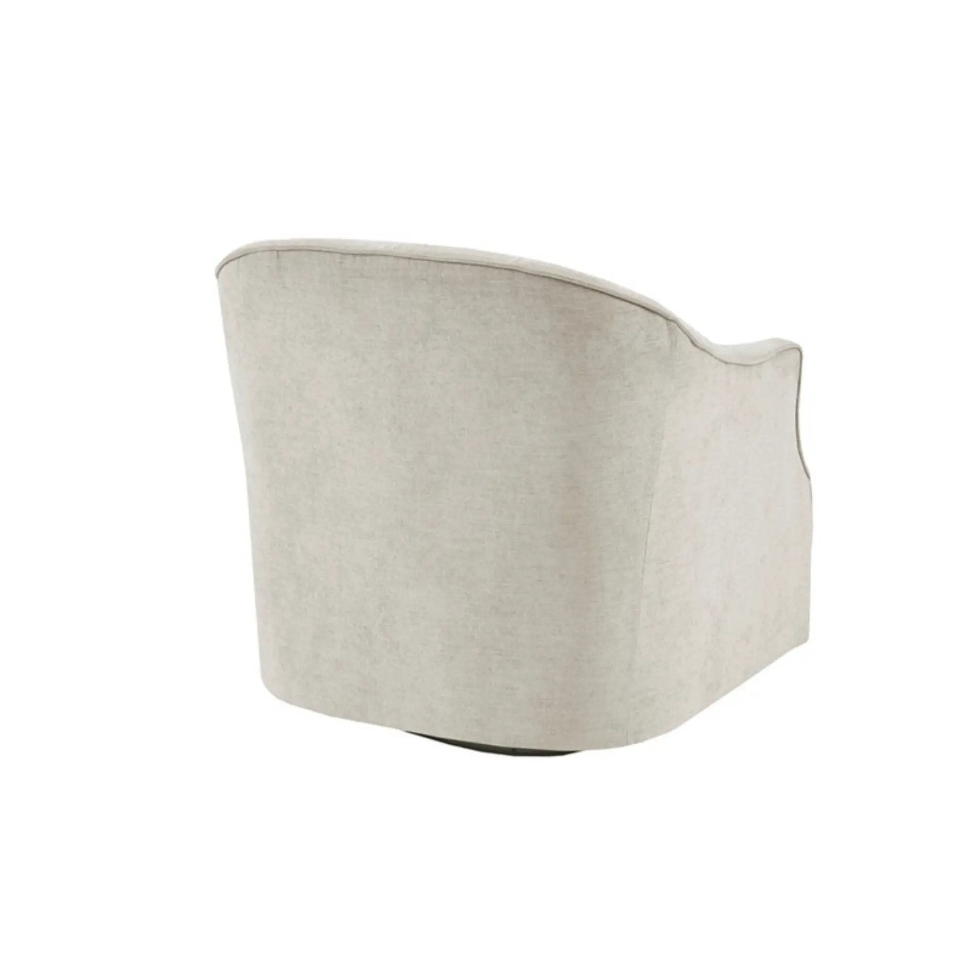 Calvin - Swivel Chair With 360 Degree Rotation - Beige by HouseOfZazla