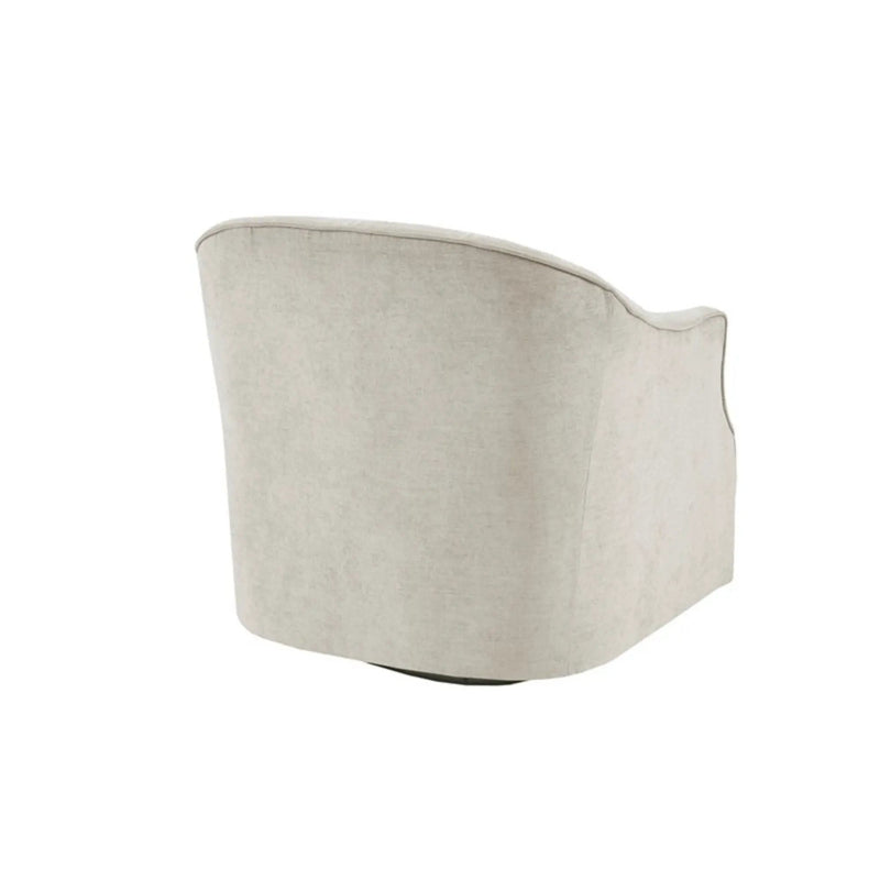Calvin - Swivel Chair With 360 Degree Rotation - Beige by HouseOfZazla