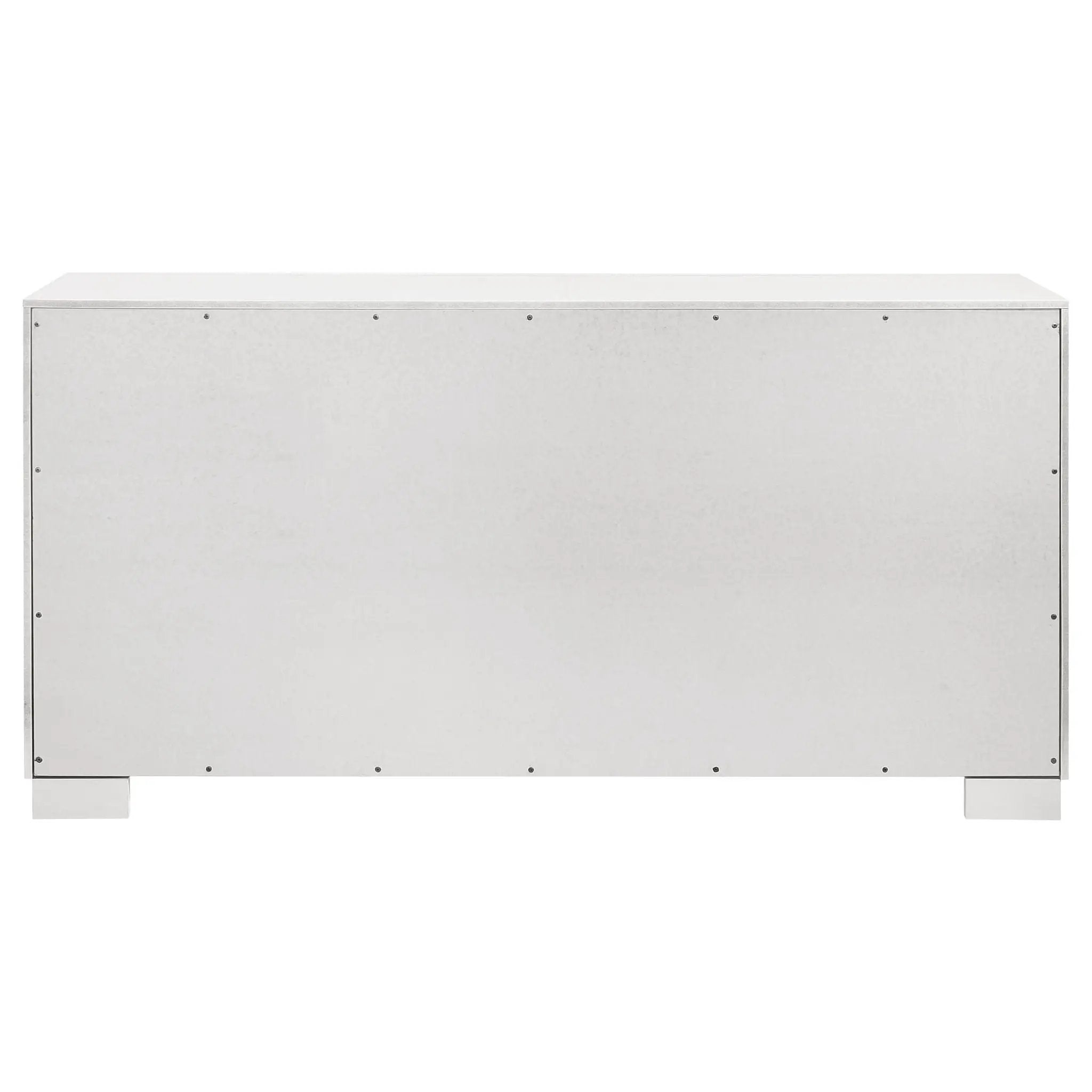 Jessica 6-drawer Dresser Snow White by Unique Piece Furniture