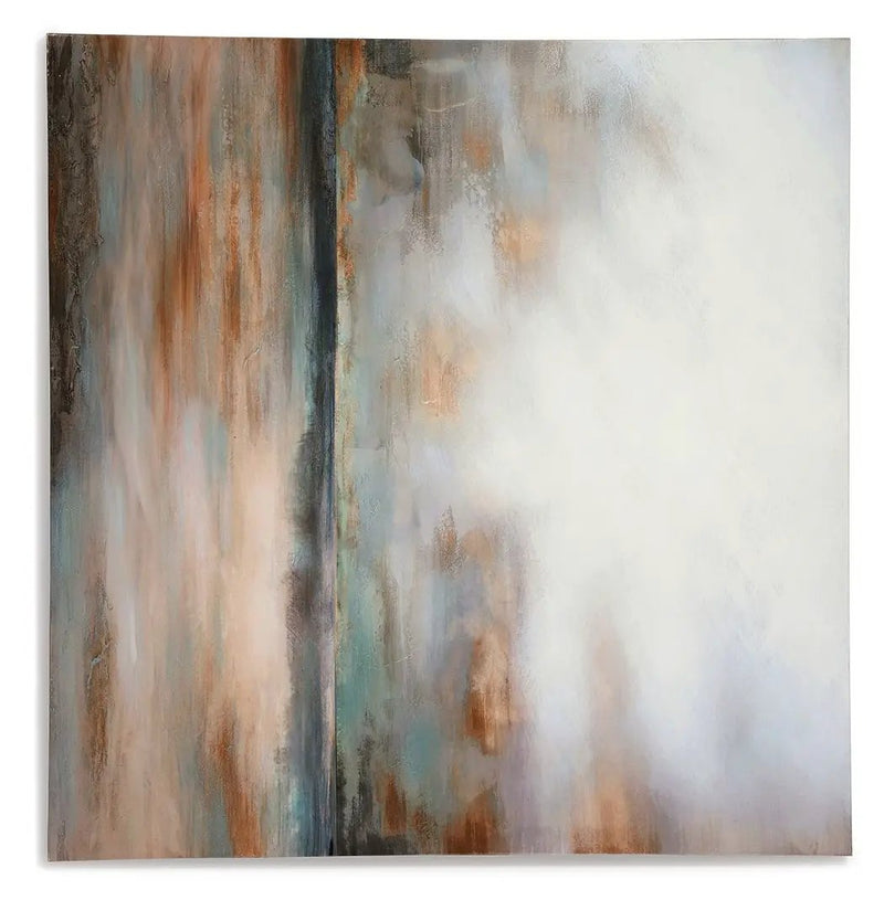 Weatheridge - Wall Art - Grey / Gold by Unique Piece Furniture