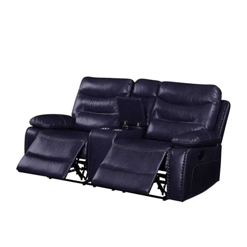 Aashi - Loveseat w/Console (Motion) by Unique Piece Furniture