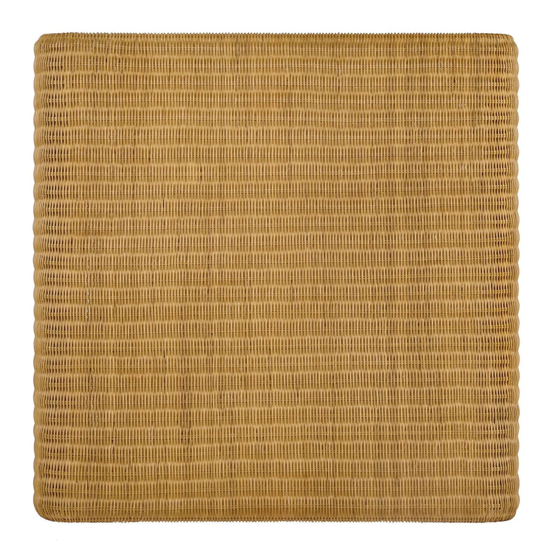 Cahya Square Woven Rattan Coffee Table Natural by Unique Piece Furniture