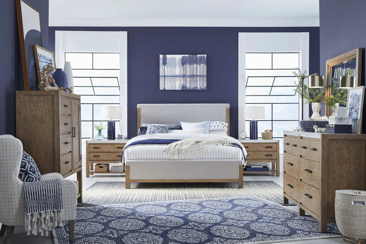 Plum Creek - Upholstered Panel Bed, photo 13 of 18