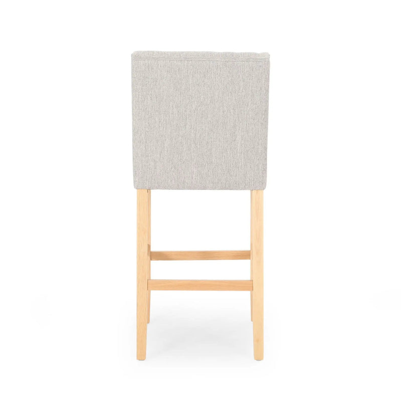 Vienna Contemporary Fabric Tufted & Wingback Counter Stools (Set of 2) by HouseOfZazla