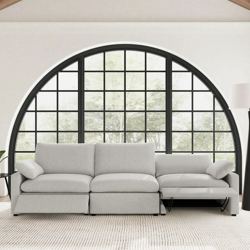 Hollander - Modular Power Reclining Sofa - Gray