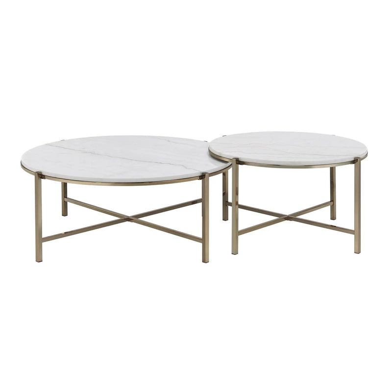 Zaidee - Nesting Table Set - White by Unique Piece Furniture