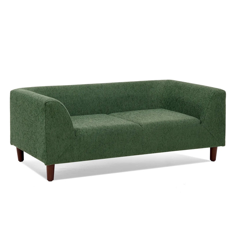Pet Sofa with Backrest and Armrests - Modern Olive by HouseOfZazla