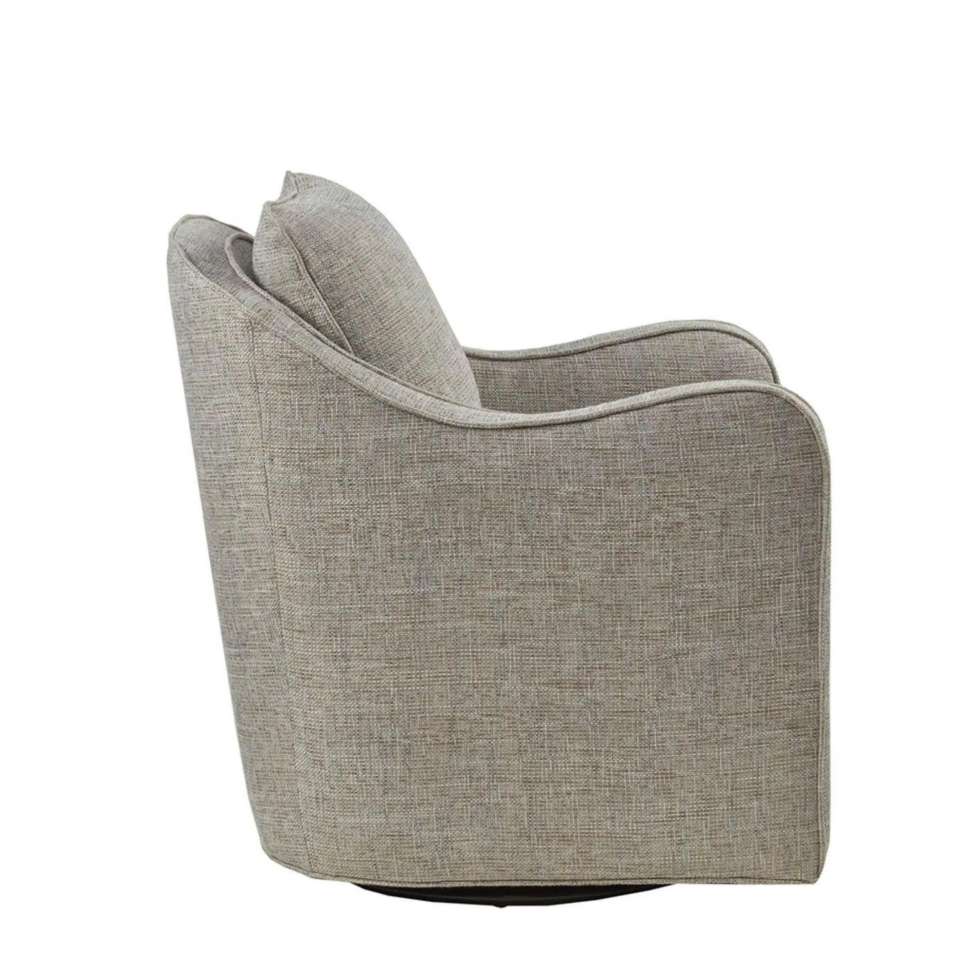 Wide Seat Arm Chair With 360 Degree Rotation by Unique Piece Furniture