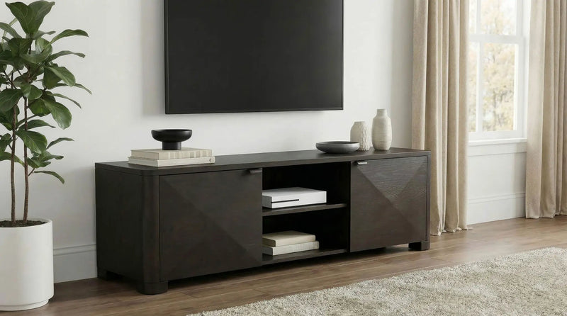 Marcelo 71-inch TV Stand Media Console Coffee by Unique Piece Furniture