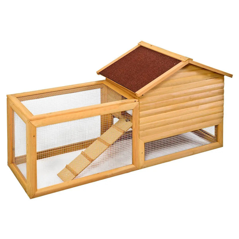 62 Inch Backyard Wooden Hutch Coop House by DirectDeals