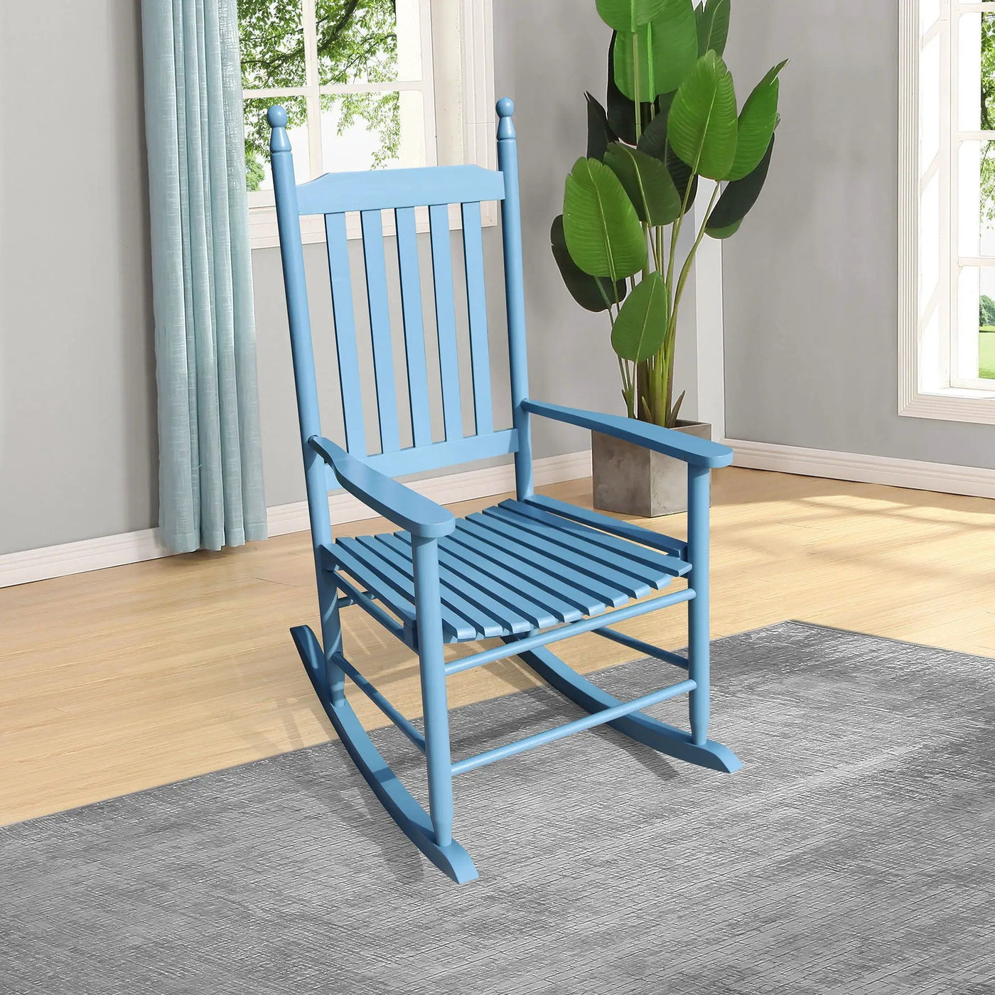 Wooden Porch Rocker Chair by HouseOfZazla