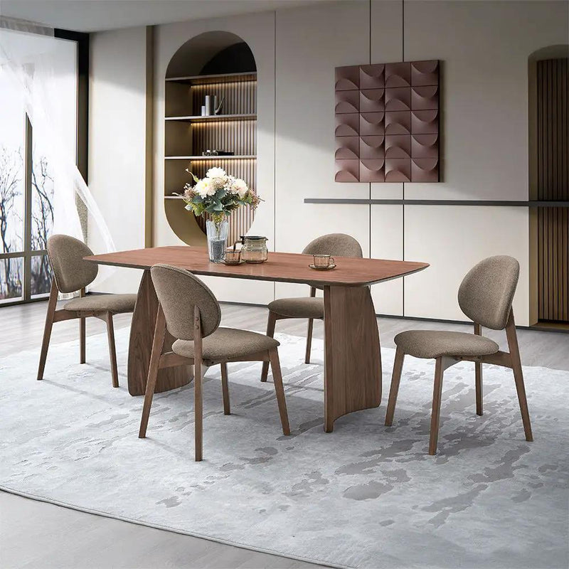 Hadasa - Dining Table - Walnut by Unique Piece Furniture