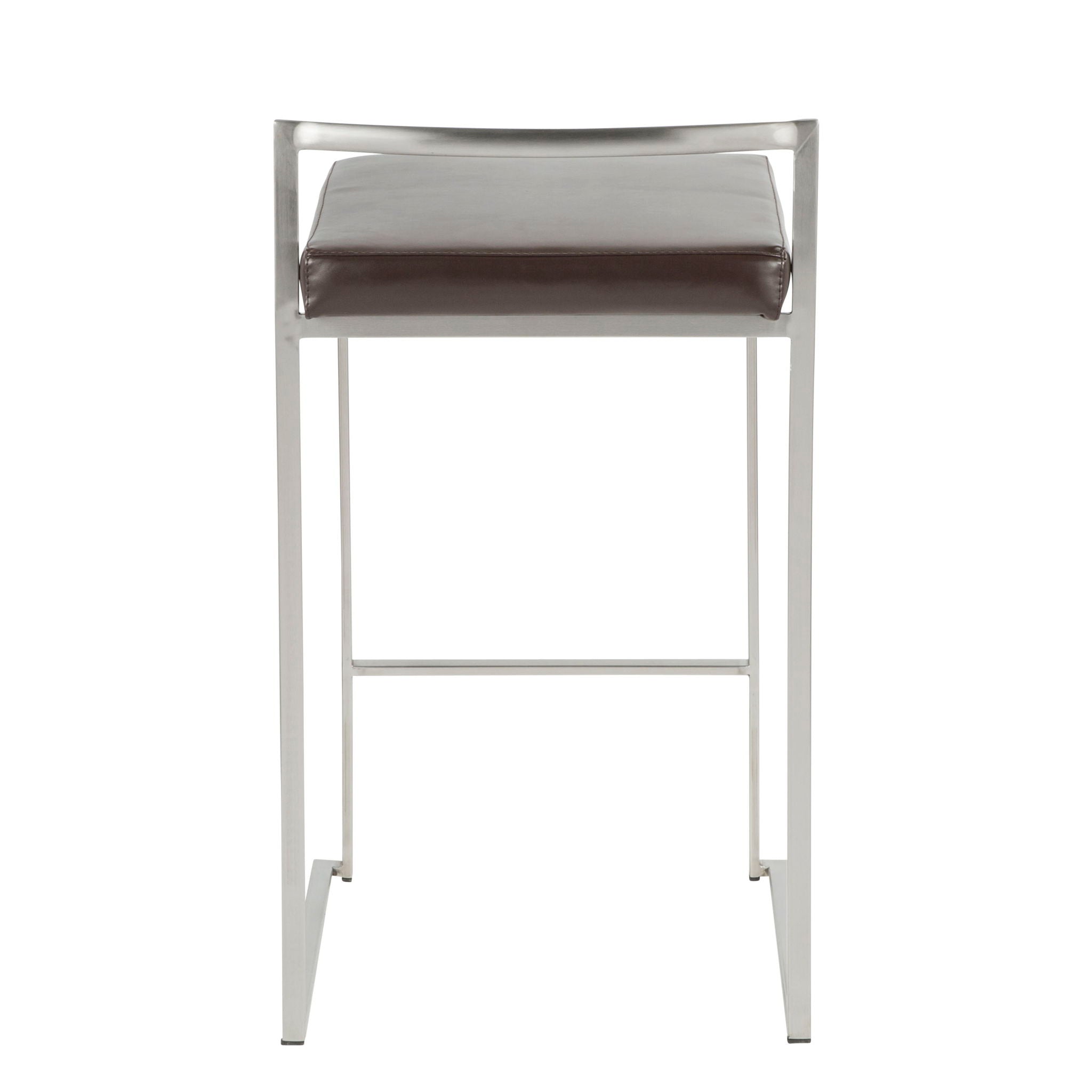 Fuji - Elegant Design Contemporary Stackable Counter Stool by HouseOfZazla