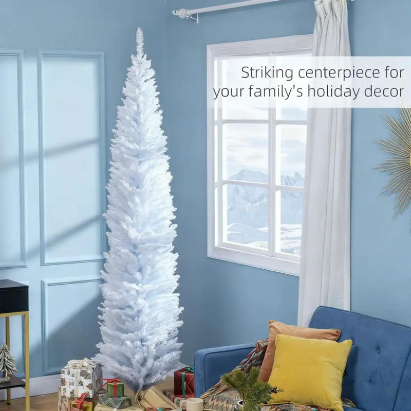 8ft Pencil Artificial Christmas Tree by HouseOfZazla