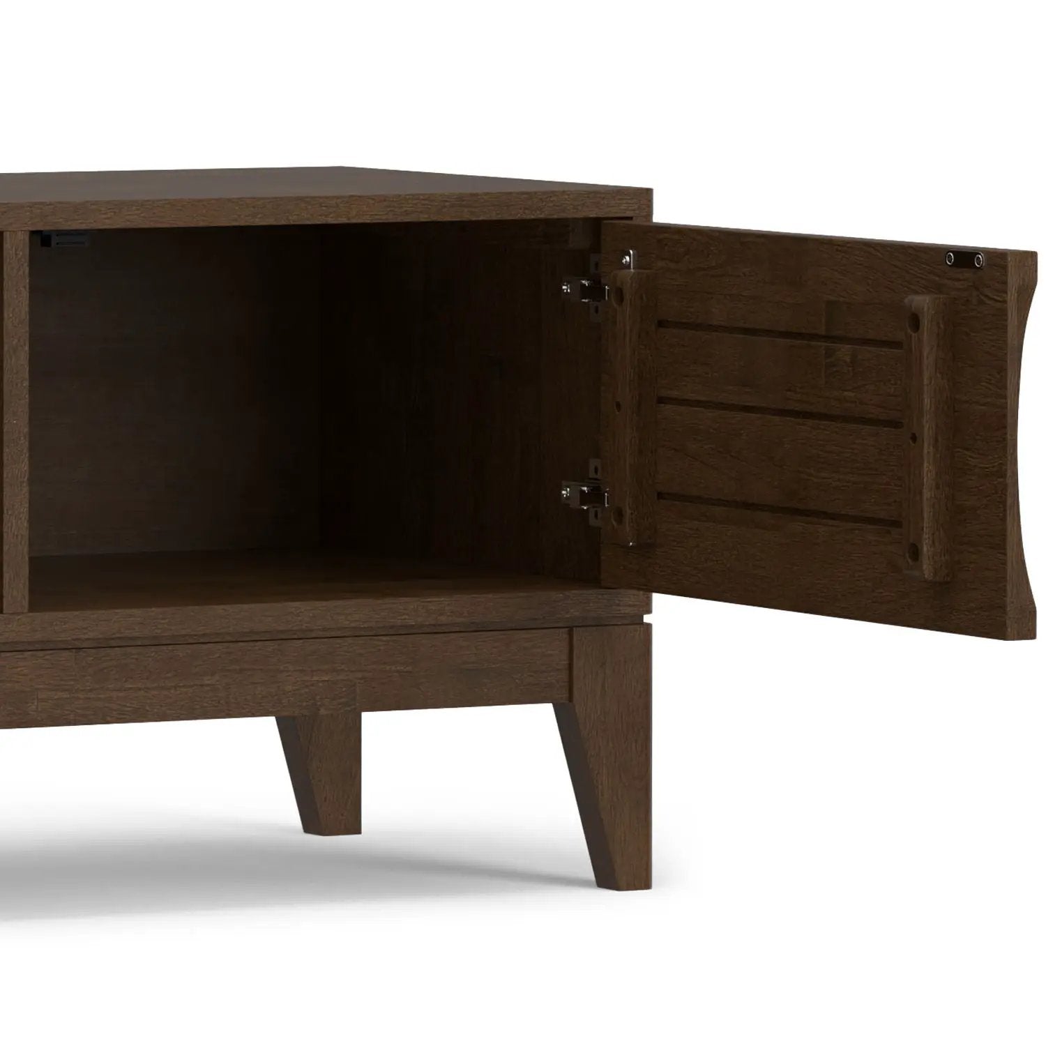Harper - Low TV Media Stand - Walnut Brown by HouseOfZazla
