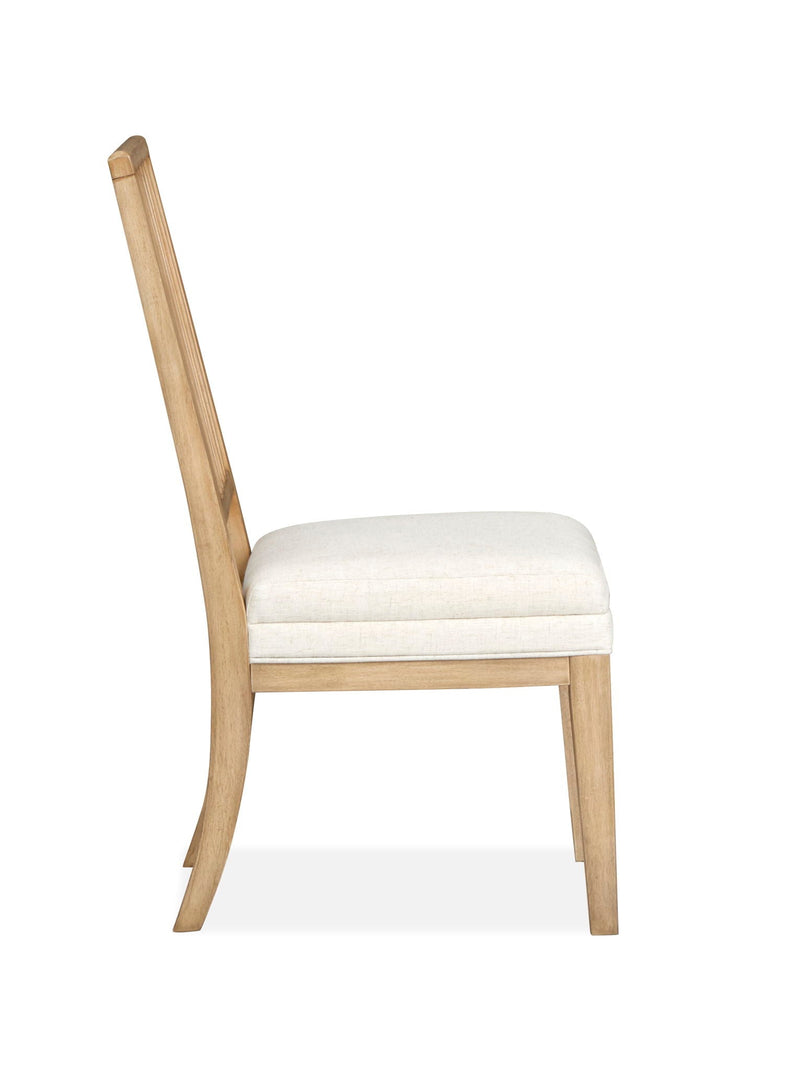 Coventry - Upholstered Side Chair With Solid Wood Back (Set of 2) - Honey Wheat, photo 5 of 7