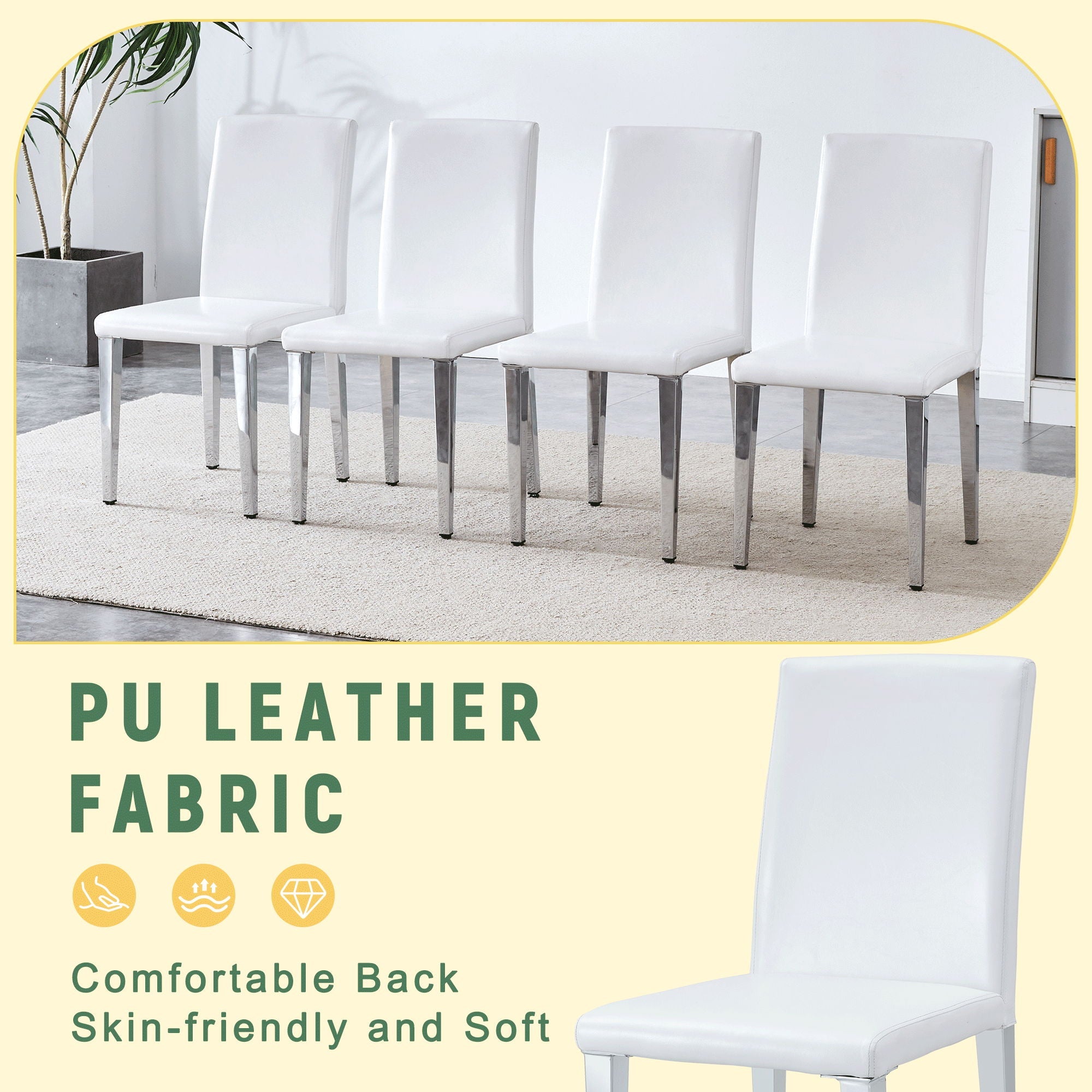 Elegant Upholstered Chairs & Metal Legs by HouseOfZazla