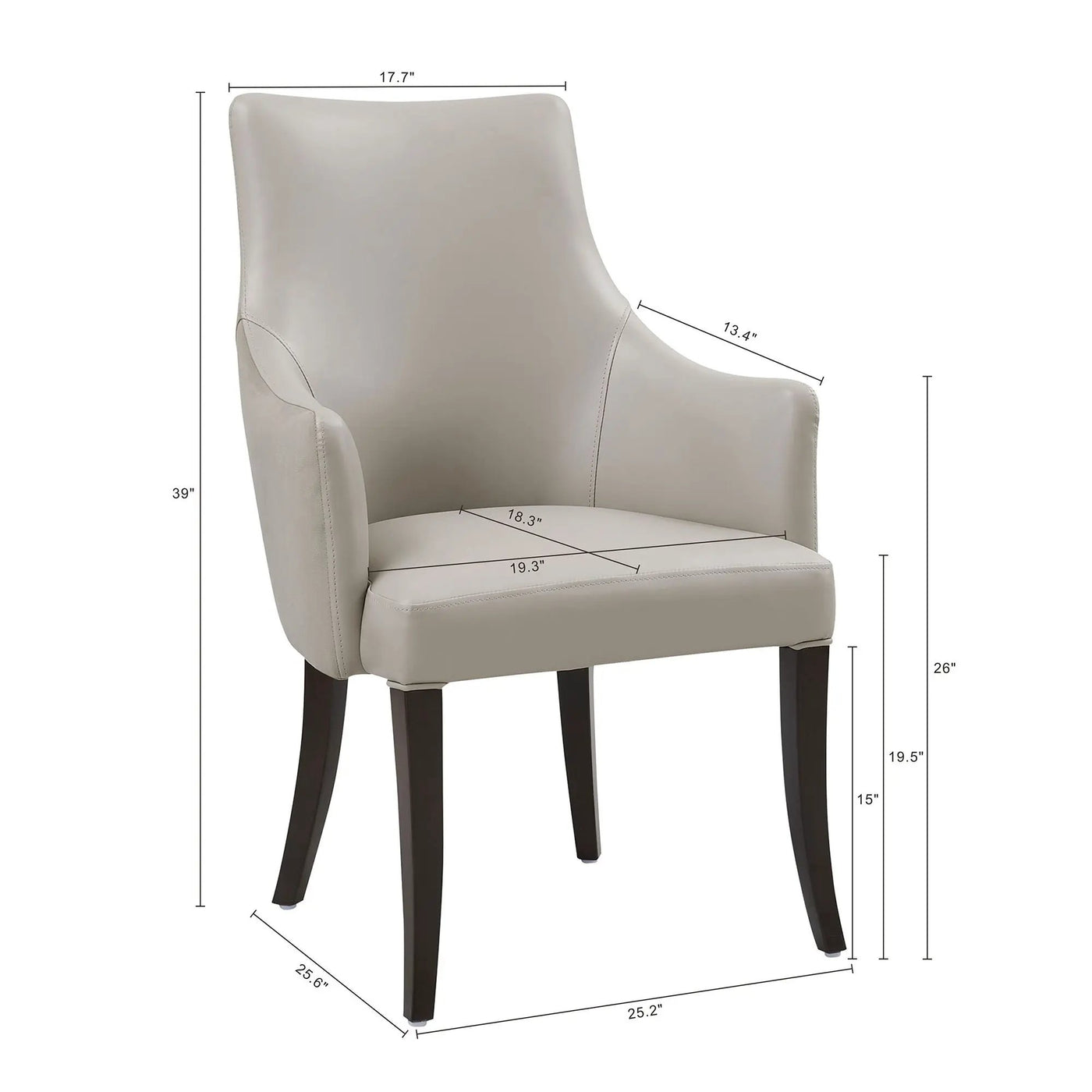 Connie - Armchair Dining Chair by HouseOfZazla