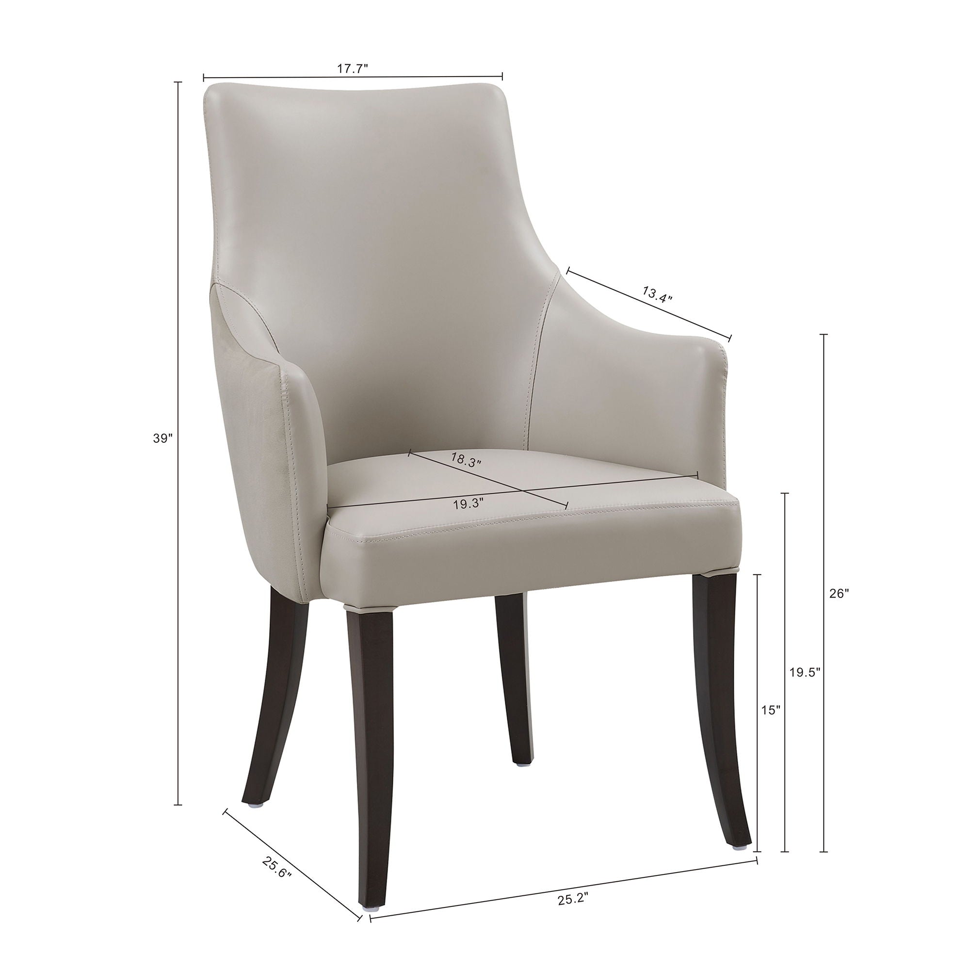 Connie - Armchair Dining Chair by HouseOfZazla