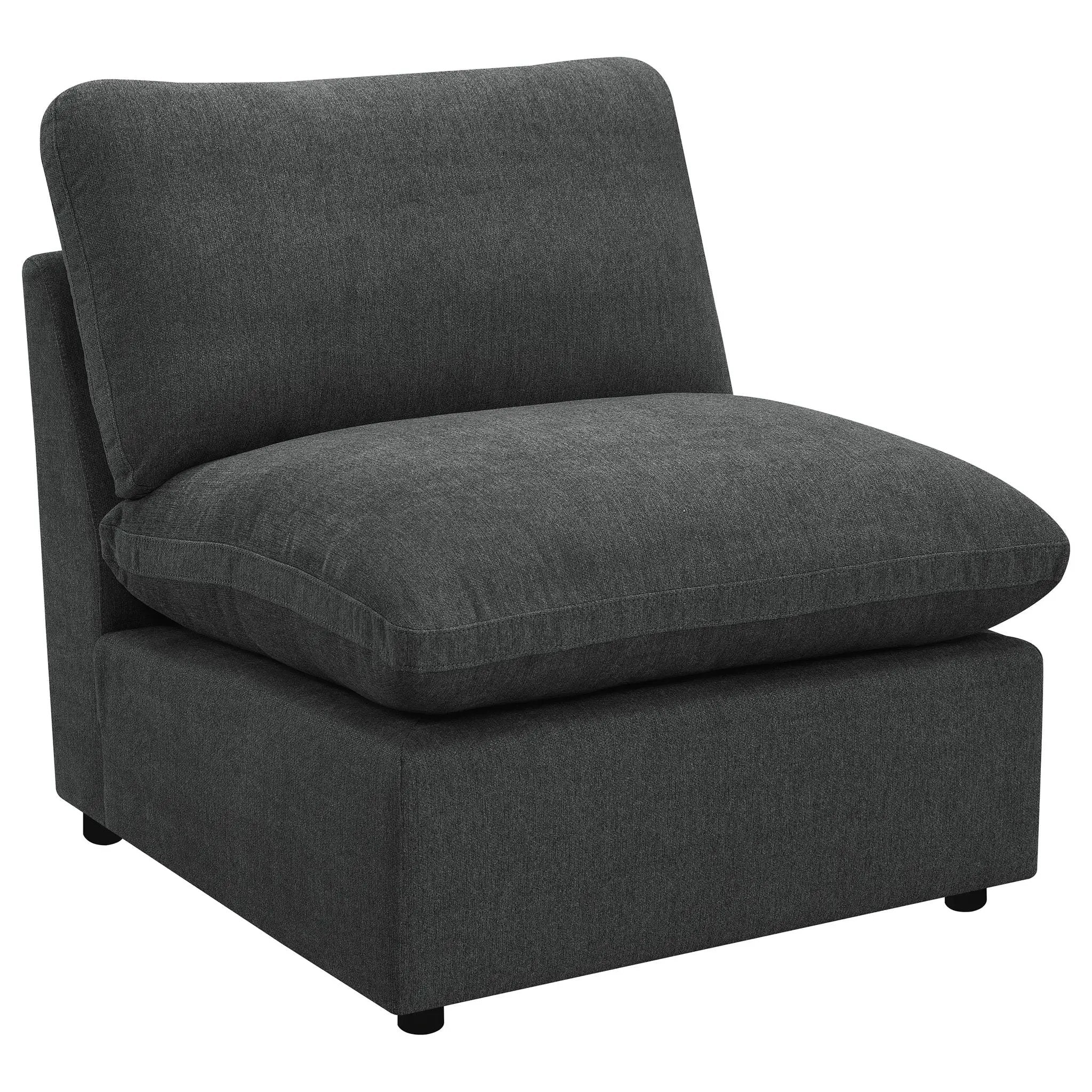 Collins Modular Power Sofa Dark Grey by Unique Piece Furniture