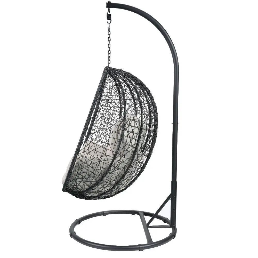 Simona - Patio Swing Chair with Stand by Unique Piece Furniture